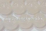 CAG6506 15.5 inches 16mm round Brazilian white agate beads