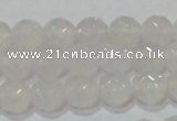 CAG6513 15.5 inches 10mm faceted round Brazilian white agate beads