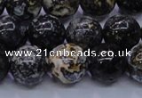 CAG6653 15.5 inches 10mm round blue ocean agate gemstone beads