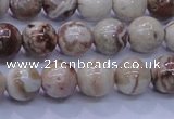 CAG6661 15.5 inches 6mm round Mexican crazy lace agate beads