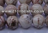 CAG6663 15.5 inches 10mm round Mexican crazy lace agate beads