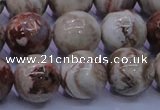 CAG6664 15.5 inches 12mm round Mexican crazy lace agate beads