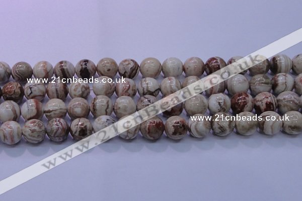 CAG6664 15.5 inches 12mm round Mexican crazy lace agate beads