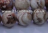 CAG6666 15.5 inches 16mm round Mexican crazy lace agate beads