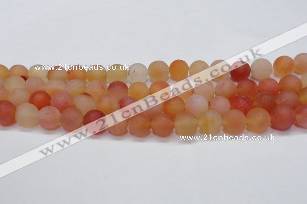 CAG6690 15 inches 8mm round multicolor pilates agate beads