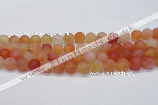 CAG6691 15 inches 10mm round multicolor pilates agate beads