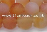 CAG6692 15 inches 12mm round multicolor pilates agate beads