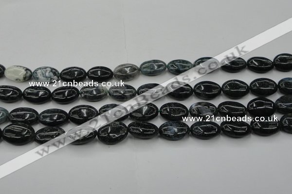 CAG6789 15.5 inches 10*14mm oval Indian agate beads wholesale