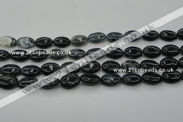 CAG6791 15.5 inches 13*18mm oval Indian agate beads wholesale