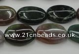 CAG6795 15.5 inches 10*14mm oval Indian agate beads wholesale