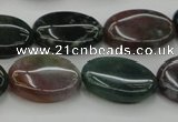 CAG6796 15.5 inches 12*16mm oval Indian agate beads wholesale