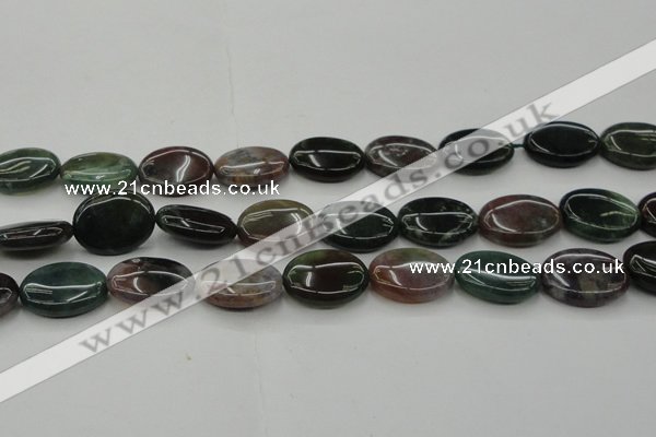 CAG6798 15.5 inches 15*20mm oval Indian agate beads wholesale