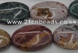 CAG6799 15.5 inches 18*25mm oval Indian agate beads wholesale