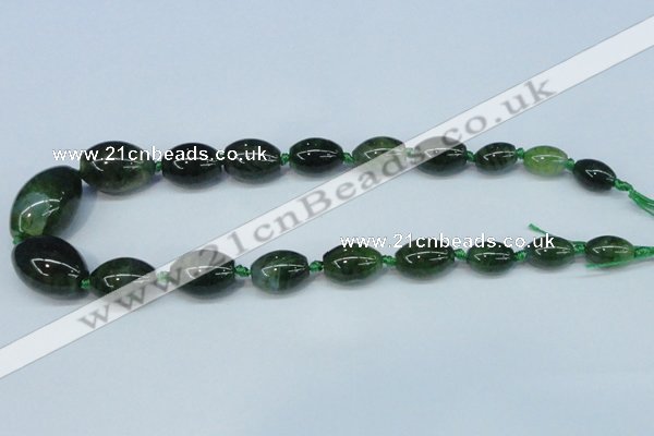 CAG6863 15.5 inches 10*14mm - 20*30mm rice dragon veins agate beads