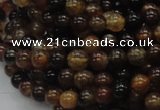 CAG702 15.5 inches 6mm round dragon veins agate beads wholesale