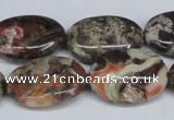 CAG7040 15.5 inches 18*25mm oval ocean agate gemstone beads