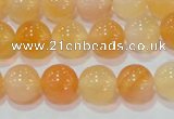 CAG7132 15.5 inches 8mm round red agate gemstone beads