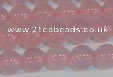 CAG7152 15.5 inches 10mm round pink agate gemstone beads