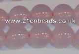 CAG7154 15.5 inches 14mm round pink agate gemstone beads