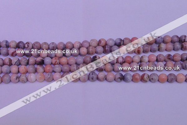 CAG7302 15.5 inches 8mm round red botswana agate gemstone beads