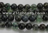 CAG7320 15.5 inches 4mm round dragon veins agate beads wholesale