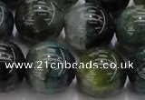 CAG7329 15.5 inches 20mm round dragon veins agate beads wholesale