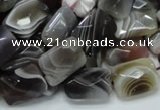 CAG759 15.5 inches 10*14mm faceted rectangle botswana agate beads