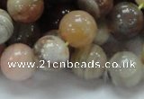 CAG766 15.5 inches 14mm round yellow agate gemstone beads wholesale