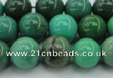 CAG7906 15.5 inches 12mm round grass agate beads wholesale