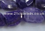 CAG8501 15.5 inches 15*20mm - 18*25mm freeform dragon veins agate beads