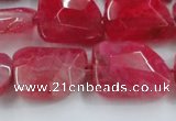 CAG8502 15.5 inches 15*20mm - 18*25mm freeform dragon veins agate beads