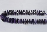 CAG8560 6*22mm - 10*26mm tyre dragon veins agate beads wholesale