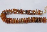 CAG8562 6*22mm - 10*26mm tyre dragon veins agate beads wholesale