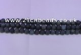 CAG8880 15.5 inches 4mm round matte moss agate beads