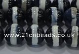 CAG9134 15.5 inches 10mm round tibetan agate beads wholesale