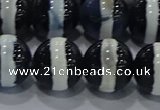 CAG9137 15.5 inches 16mm round tibetan agate beads wholesale