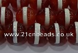 CAG9142 15.5 inches 10mm round tibetan agate beads wholesale