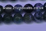 CAG9363 15.5 inches 10mm faceted round moss agate beads wholesale