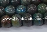 CAG9509 15.5 inches 11*14mm drun blue crazy lace agate beads