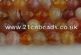 CAG9561 15.5 inches 6mm round red botswana agate gemstone beads