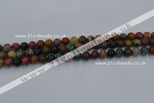 CAG9661 15.5 inches 6mm round ocean agate beads wholesale