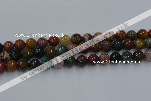 CAG9664 15.5 inches 12mm round ocean agate beads wholesale