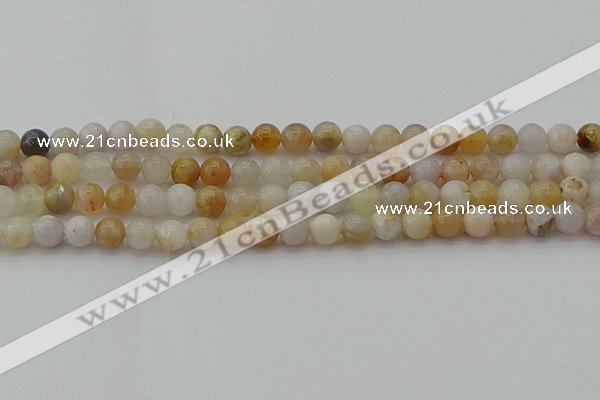 CAG9711 15.5 inches 6mm round colorful agate beads wholesale