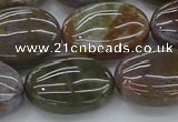 CAG9743 15.5 inches 15*20mm oval Indian agate beads wholesale