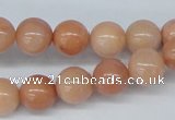 CAJ104 15.5 inches 10mm round red aventurine jade beads wholesale