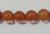 CAJ354 15.5 inches 12mm round red aventurine beads wholesale