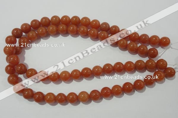 CAJ354 15.5 inches 12mm round red aventurine beads wholesale