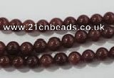 CAJ451 15.5 inches 6mm round purple aventurine beads wholesale