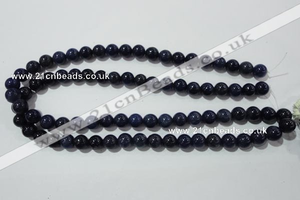 CAJ503 15.5 inches 10mm round blue aventurine beads wholesale