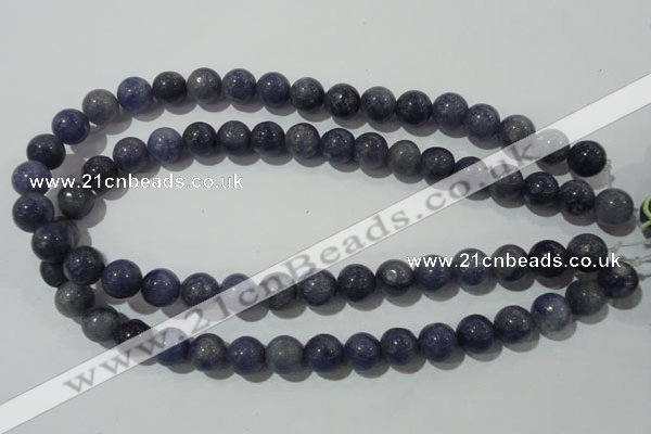 CAJ504 15.5 inches 12mm round blue aventurine beads wholesale